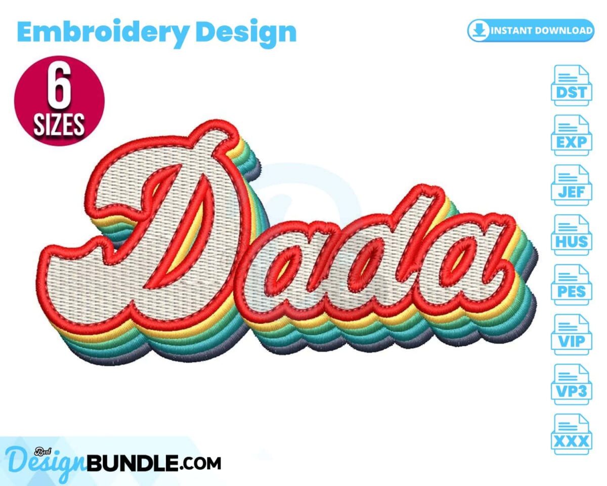 dada-embroidery-design