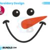 snowman-face-embroidery-design