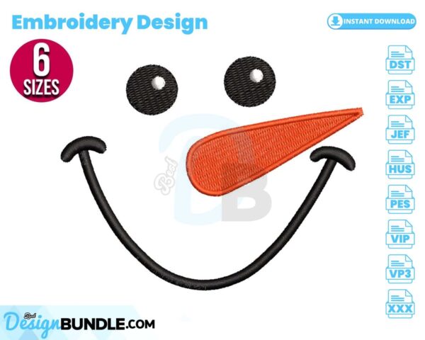 snowman-face-embroidery-design