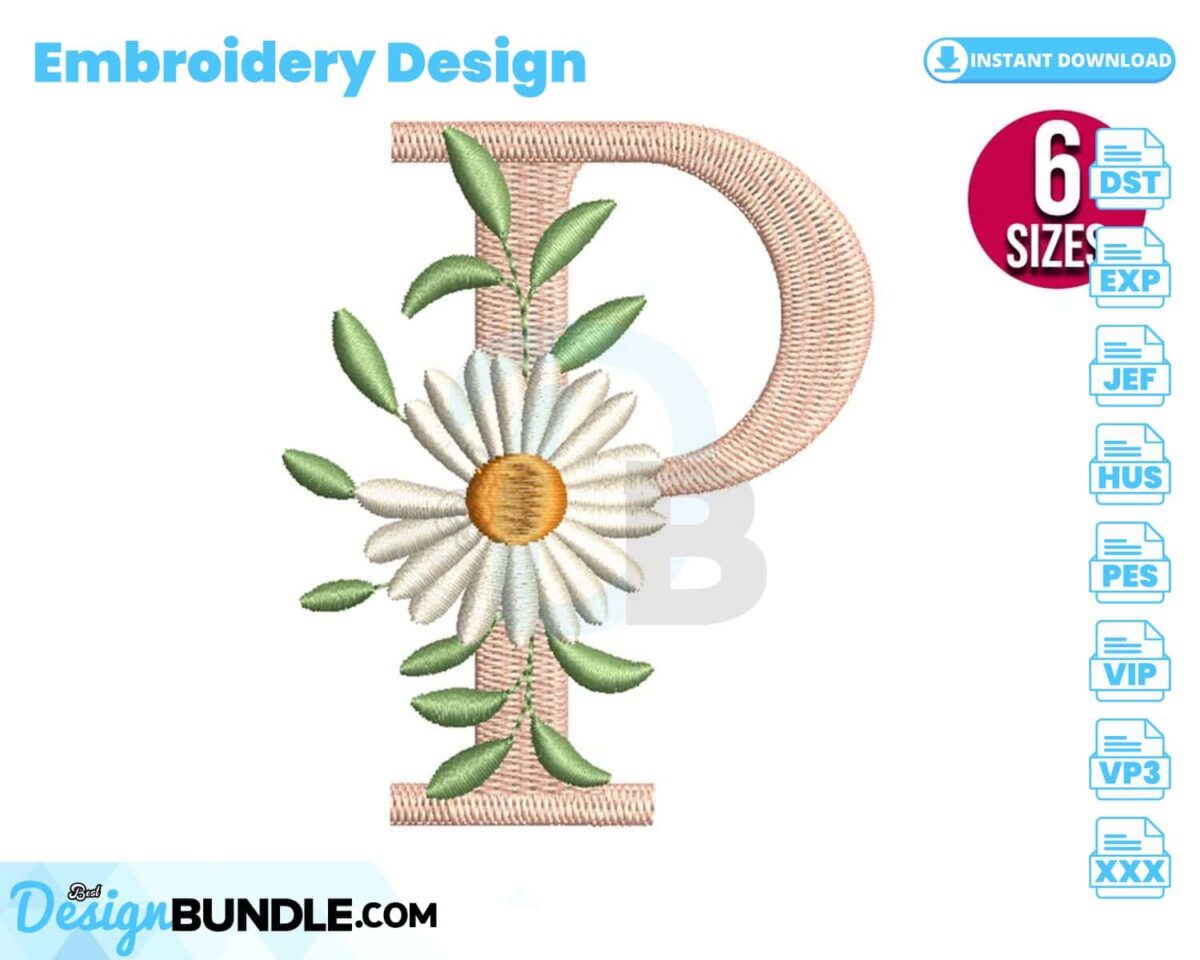 floral-alphabet-letter-p-embroidery-design