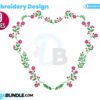 floral-wreath-embroidery-design