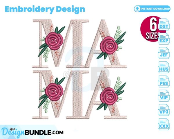 floral-mama-embroidery-design