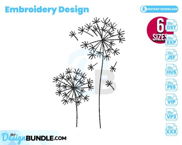 dandelion-flower-embroidery-design