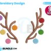 christmas-antlers-embroidery-design