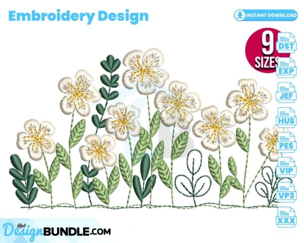 wildflowers-embroidery-design