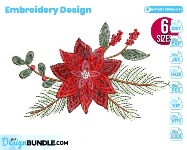 poinsettia-flower-embroidery-design