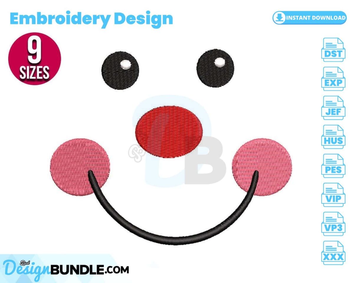 snowman-face-embroidery-design