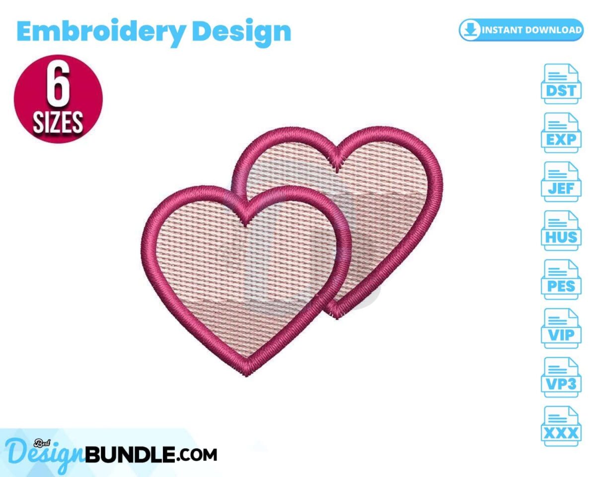 two-hearts-embroidery-design