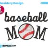 baseball-mom-embroidery-design