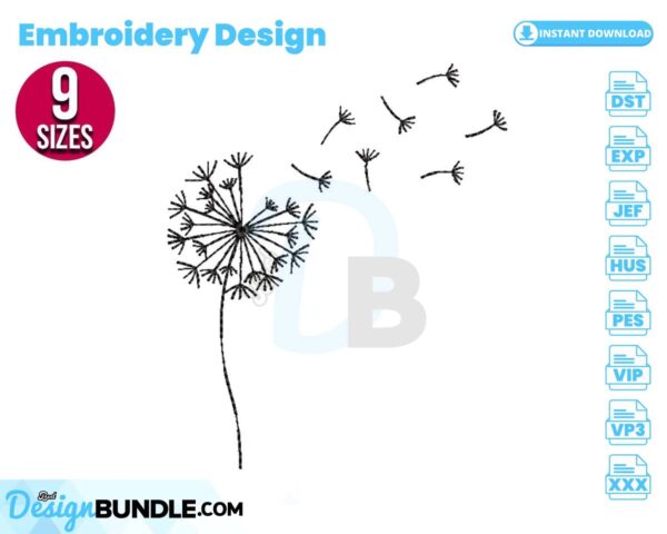 dandelion-embroidery-design