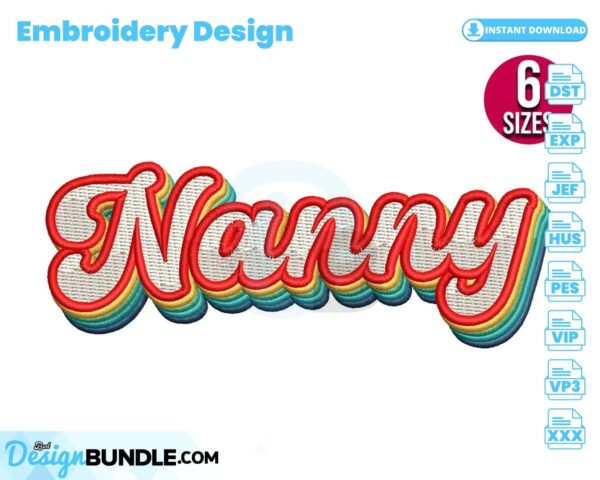 nanny-retro-embroidery-design