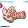 love-embroidery-design
