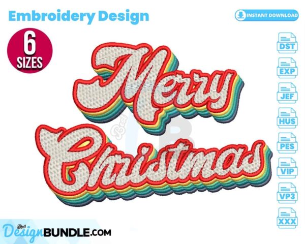 merry-christmas-embroidery-design