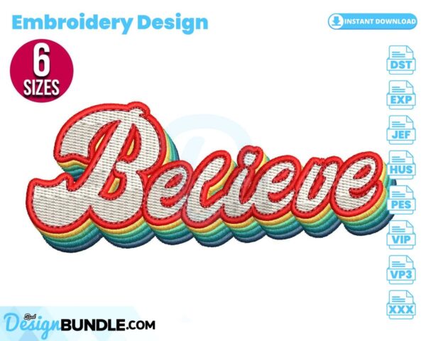 believe-embroidery-design