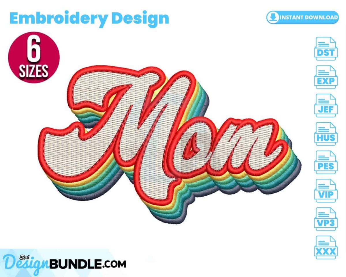 mom-embroidery-design