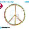 peace-sign-embroidery-design