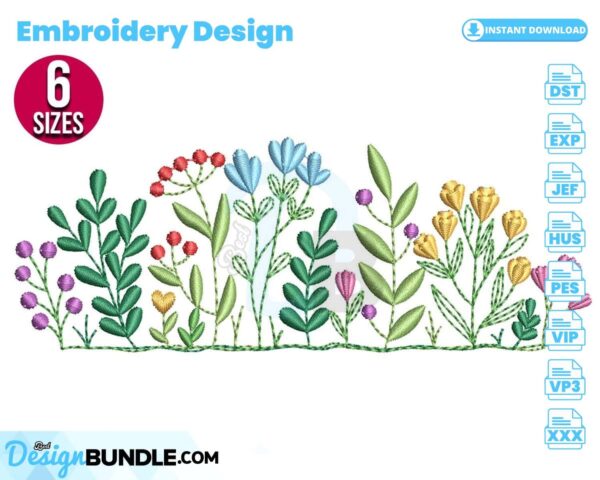 wildflowers-embroidery-design