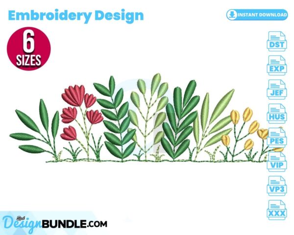 wildflowers-embroidery-design