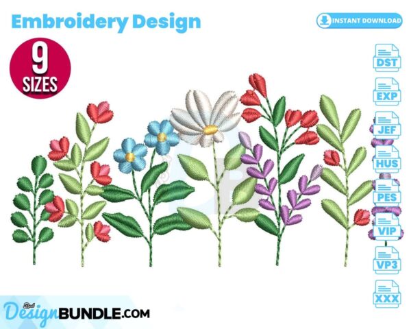 wildflowers-embroidery-design