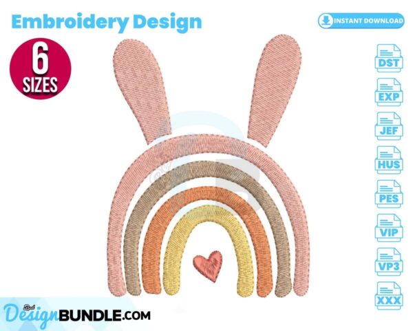 easter-rainbow-embroidery-design