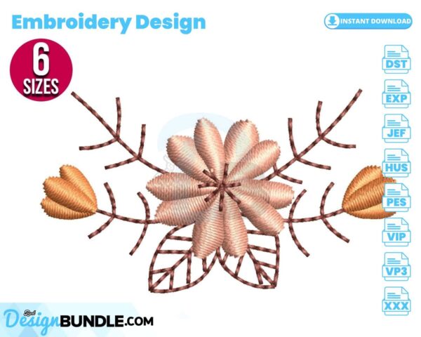 flower-bunch-embroidery-design