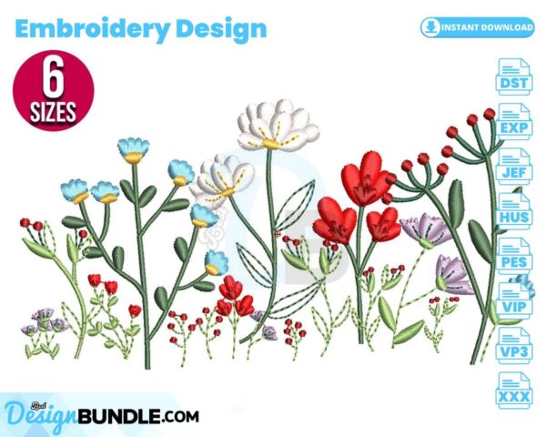 wildflowers-embroidery-design