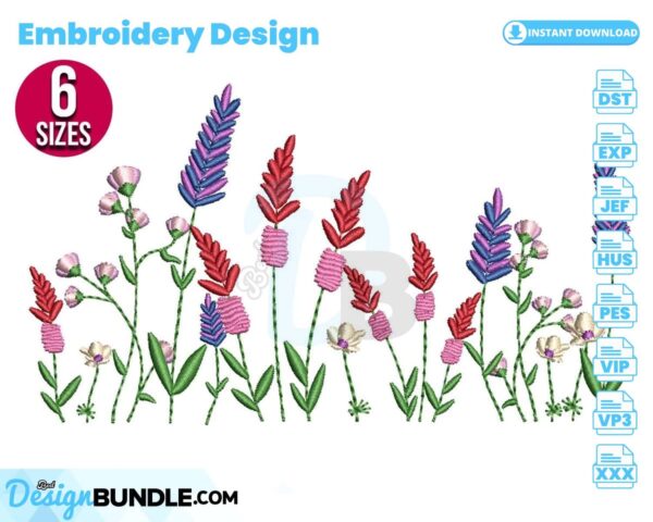 wildflowes-embroidery-design