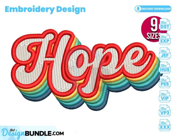 hope-retro-embroidery-design