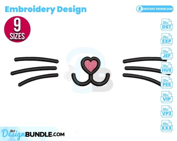 cat-face-embroidery-design