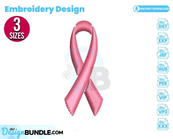 pink-ribbon-embroidery-design