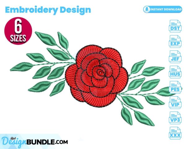 rose-flower-embroidery-design