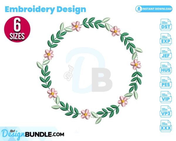 floral-wreath-embroidery-design