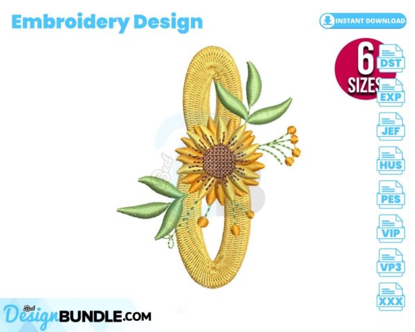 sunflower-alphabet-number-eight-embroidery-design