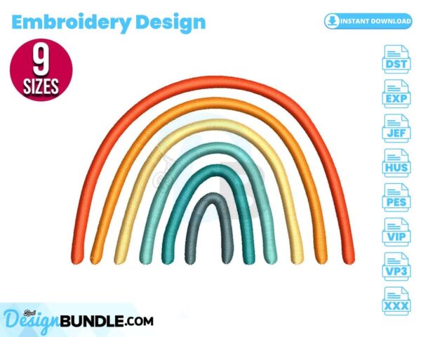 rainbow-embroidery-design