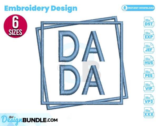 dada-embroidery-design