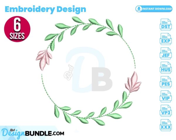 floral-wreath-embroidery-design