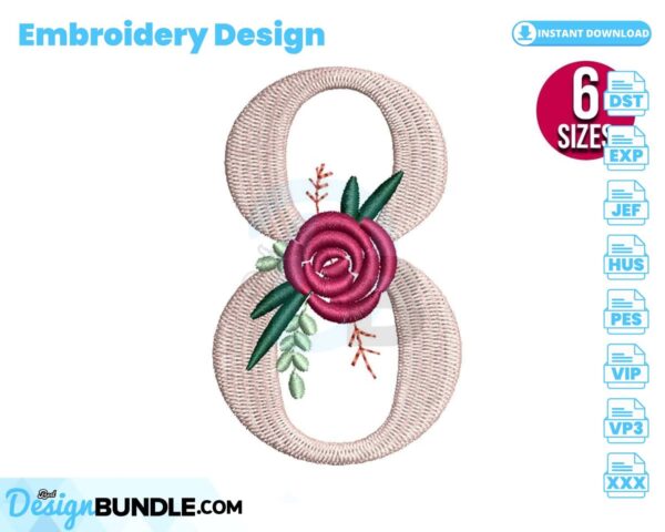 floral-number-8-embroidery-design