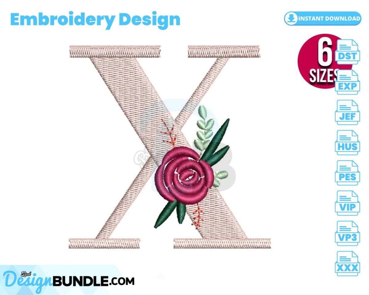 floral-alphabet-x-letter-embroidery-design