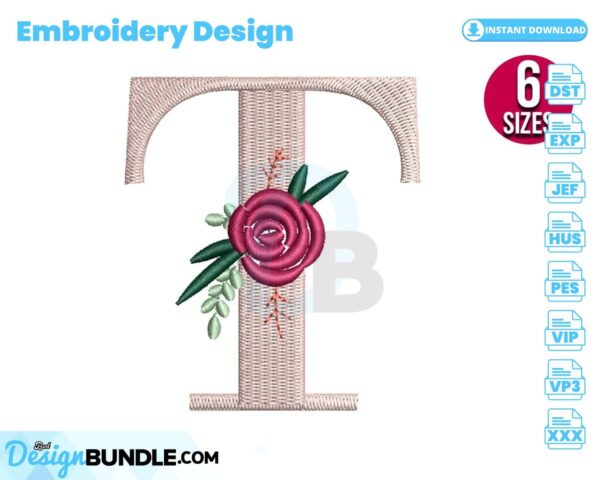 floral-alphabet-t-letter-embroidery-design