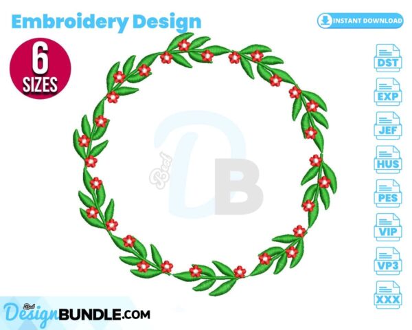 floral-wreath-embroidery-design