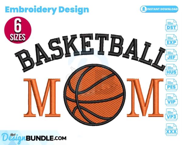 basketball-mom-embroidery-design