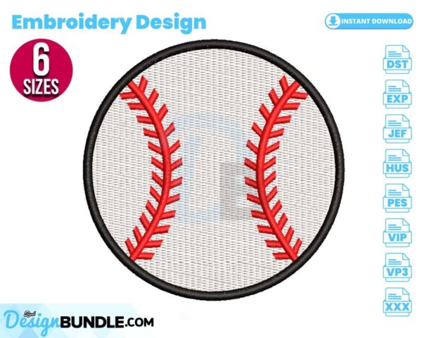 baseball-embroidery-design