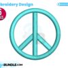 peace-sign-embroidery-design
