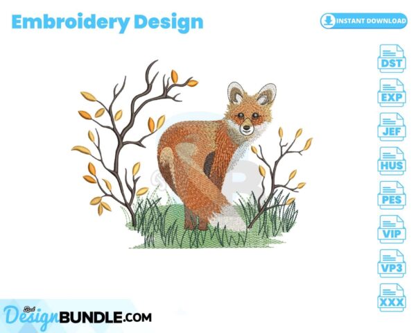 fox-machine-embroidery-design-embroidery-design