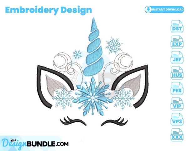 christmas-winter-unicorn-embroidery-design