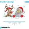 santa-and-deer-embroidery-design