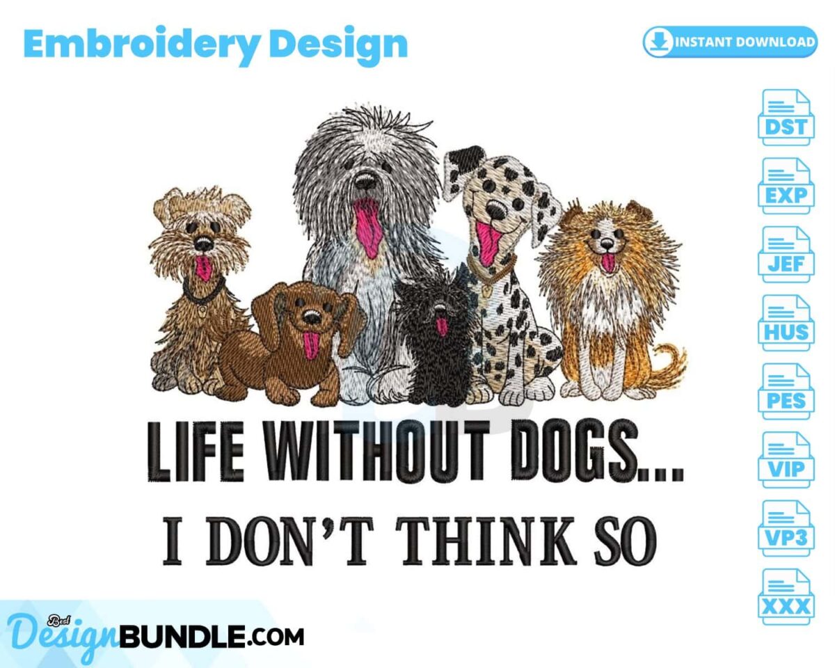 dogs-embroidery-design