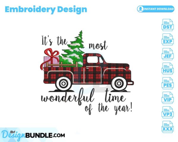christmas-truck-embroidery-design