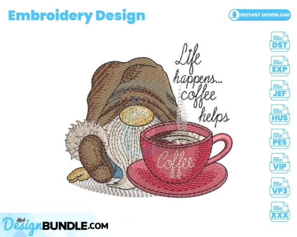 coffee-gnome-embroidery-design