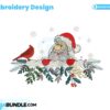 santa-and-cardinal-embroidery-design